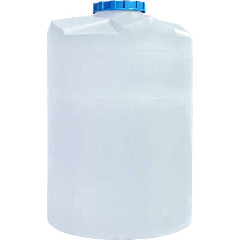 Бочка 850 л вертикальна ВО ПБ біла Пласт бак